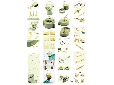 Ijn Yamato Detail Up Set (New Tool) (For Tamiya) - zdjęcie 14