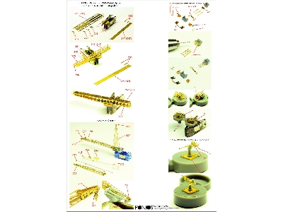 Ijn Yamato Detail Up Set Version 2 (New Tool) (For Tamiya 78025) - zdjęcie 8