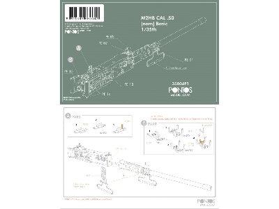 M2hb Caliber .50 Basic Metal Barrel - zdjęcie 2