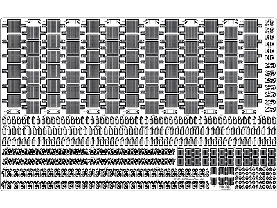 Uss Ticonderoga Cv-14 / Uss Hancock Cv-19 1944 Detail Up Set (For Trumpeter) - zdjęcie 6