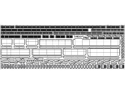 Uss Ticonderoga Cv-14 / Uss Hancock Cv-19 1944 Detail Up Set (For Trumpeter) - zdjęcie 11