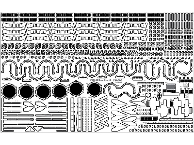 Uss Essex Cv-9 1944 Detail Up Set (For Trumpeter) - zdjęcie 5