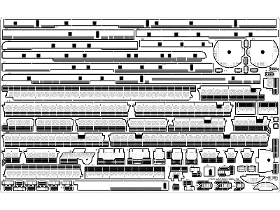 Uss Essex Cv-9 1944 Detail Up Set (For Trumpeter) - zdjęcie 8