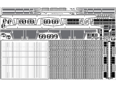 Uss Essex Cv-9 1944 Detail Up Set (For Trumpeter) - zdjęcie 10