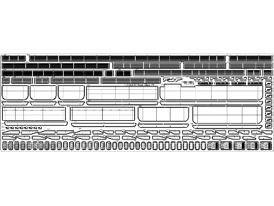 Uss Essex Cv-9 1944 Detail Up Set (For Trumpeter) - zdjęcie 11