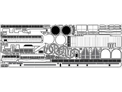 Uss Essex Cv-9 1944 Detail Up Set (For Trumpeter) - zdjęcie 13