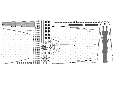 Uss Iowa Bb-61 1984 Detail Up Set (For Tamiya) - zdjęcie 5
