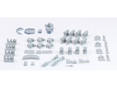 Uss Iowa Bb-61 1984 Detail Up Set (For Tamiya) - zdjęcie 6