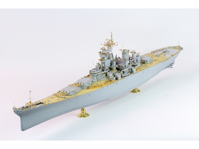 Uss Wisconsin Bb-64 1991 Detail Up Set (For Tamiya) - zdjęcie 9
