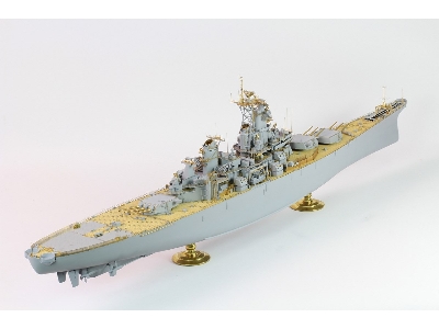 Uss Missouri Bb-63 Battleship Detail Up Set (For Tamiya) - zdjęcie 10