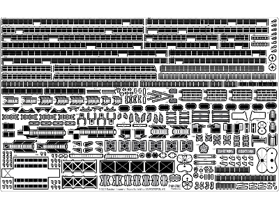 Russian Imperial Navy Battleship Sevastopol Detail Up Set (For Zvezda) - zdjęcie 9