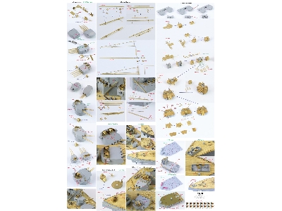 Hms King George V 1941 Detail Up Set (For Tamiya) - zdjęcie 18