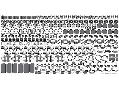 Hms Duke Of York 1943 Detail Up Set (For Tamiya) - zdjęcie 6