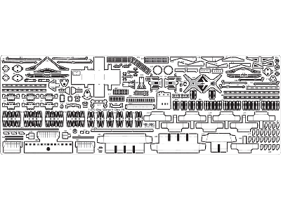 Hms Duke Of York 1943 Detail Up Set (For Tamiya) - zdjęcie 7