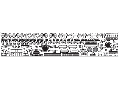 Hms Duke Of York 1943 Detail Up Set (For Tamiya) - zdjęcie 8