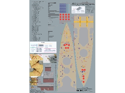 Hms Duke Of York 1943 Detail Up Set (For Tamiya) - zdjęcie 13