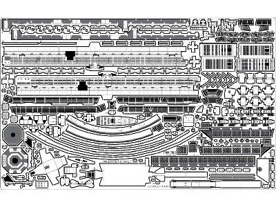 Us Navy San Antonio Class Detail Up Set (For Trumpeter Uss New York Lpd-21) - zdjęcie 14