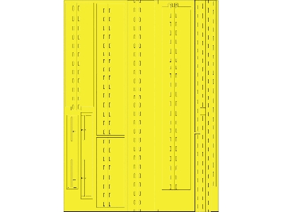 Uss Ticonderoga Cv-14 / Uss Hancock Cv-19 Wooden Deck Set Type 1 (For Trumpeter) - zdjęcie 5