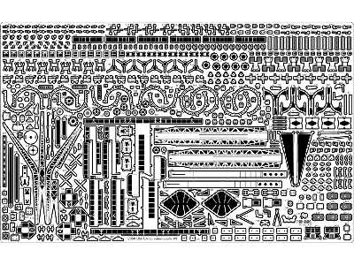 Uss Indianapolis Ca-35 1945 Detail Up Set (For Academy) - zdjęcie 17