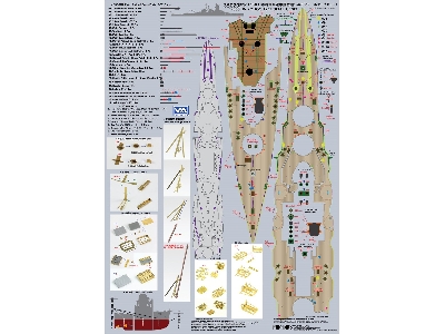 Ijn Battleship Kongo 1944 Detail Up Set (For Fujimi) - zdjęcie 7