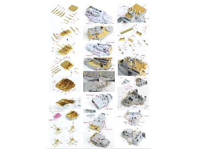 Ijn Battleship Kongo 1944 Detail Up Set (For Fujimi) - zdjęcie 8