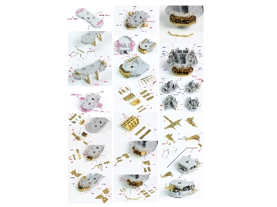 Ijn Battleship Kongo 1944 Detail Up Set (For Fujimi) - zdjęcie 9