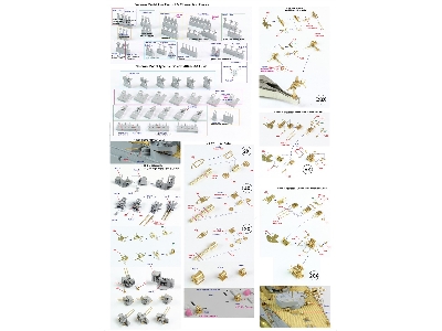 Ijn Battleship Kongo 1944 Detail Up Set (For Fujimi) - zdjęcie 15