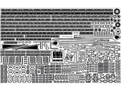 Ijn Battleship Kongo 1944 Detail Up Set (For Fujimi) - zdjęcie 23