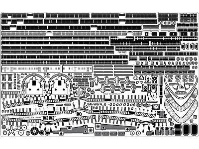 Ijn Battleship Mikasa 1905 Detail Up Set (For Hasegawa Z21) - zdjęcie 12