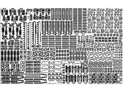 German Battleship Bismarck 1941 Detail Up Set (For Revell 05040) - zdjęcie 2