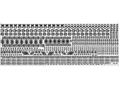 German Battleship Bismarck 1941 Detail Up Set (For Revell 05040) - zdjęcie 4