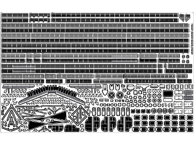 German Battleship Bismarck 1941 Detail Up Set (For Revell 05040) - zdjęcie 27