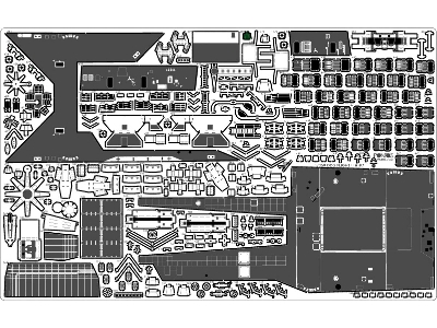 Uss Momsen Ddg-92 (Arleigh Burke Class Flight Iia) Detail Up Set (For Trumpeter 04527) - zdjęcie 10