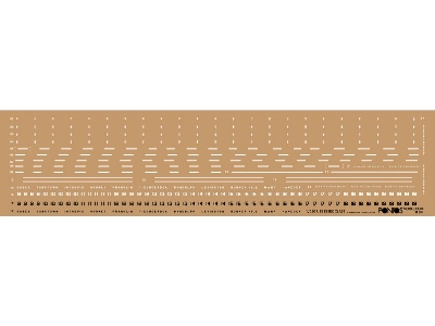 Uss Essex Cv-9 Wooden Deck Set Type 1 (For Trumpeter) - zdjęcie 4