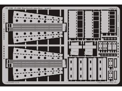  P-40E gun bay 1/32 - Hasegawa - blaszki - zdjęcie 2