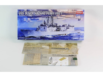 Us Navy Oliver Hazard Perry Class Detail Up Set And Academy Kit - zdjęcie 4
