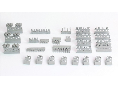 Uss Indianapolis Ca-35 1945 Advanced Detail Up Set (For Academy) - zdjęcie 4