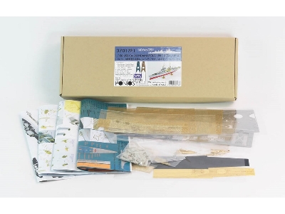 Uss Indianapolis Ca-35 1945 Advanced Detail Up Set (For Academy) - zdjęcie 17