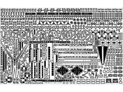 Uss Indianapolis Ca-35 1945 Advanced Detail Up Set (For Academy) - zdjęcie 21