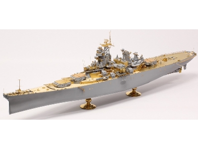 Uss Missouri Bb-63 Circa 1991 Detail Up Set (For Tamiya 78029) - zdjęcie 12