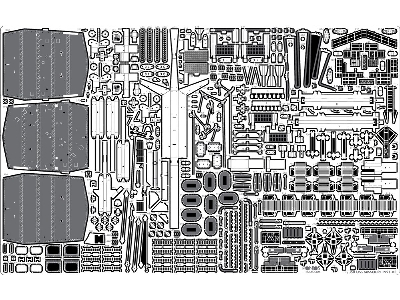Uss Missouri Bb-63 Circa 1991 Detail Up Set (For Tamiya 78029) - zdjęcie 18