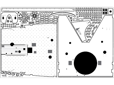 Uss Missouri Bb-63 Circa 1991 Detail Up Set (For Tamiya 78029) - zdjęcie 20