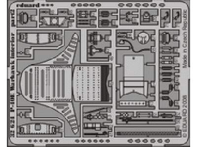  P-40E interior S. A. 1/32 - Hasegawa - blaszki - zdjęcie 3