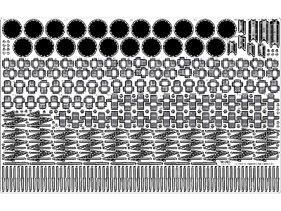 Ijn Musashi 1944 Advanced Detail Up Set (Coal Black Tone Stained Deck) (For Tamiya 78025) - zdjęcie 6