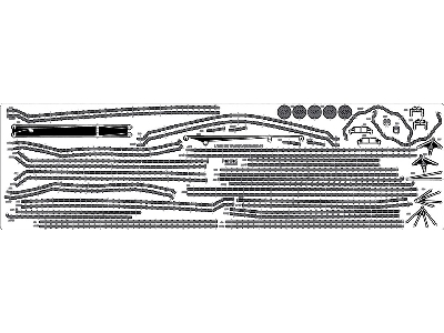 Ijn Musashi 1944 Advanced Detail Up Set (Hinoki Tone Stained Deck) (For Tamiya 78025) - zdjęcie 5
