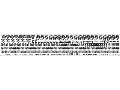 Uss Missouri Bb-63 1945 Advanced Detail Up Set (20b Deck Blue Stained Wooden Deck) (For Tamiya 78008 Or 78018) - zdjęcie 22