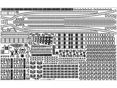 Uss Enterprise Cv-6 1942 Advanced Detail Up Set (20b Deck Blue Stained Wooden Deck) (For Trumpeter 65302) - zdjęcie 20