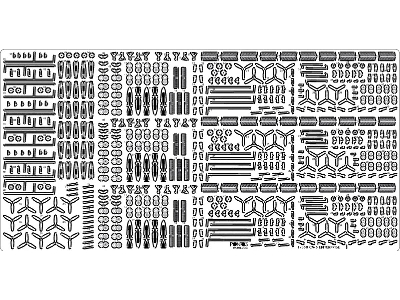 Uss Enterprise Cv-6 1942 Advanced Detail Up Set (20b Deck Blue Stained Wooden Deck) (For Trumpeter 65302) - zdjęcie 21