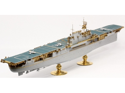 Uss Enterprise Cv-6 1942 Advanced Detail Up Set (20b Deck Blue Stained Wooden Deck) (For Trumpeter 65302) - zdjęcie 23