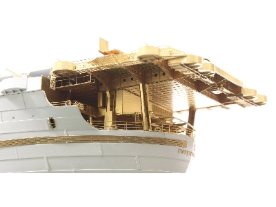 Uss Enterprise Cv-6 1942 Advanced Detail Up Set (20b Deck Blue Stained Wooden Deck) (For Trumpeter 65302) - zdjęcie 41